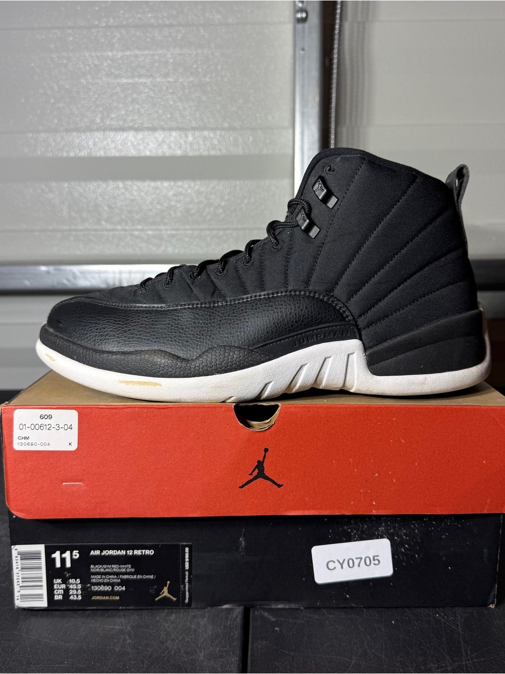 Size 11.5 - AJ 12 Nylon